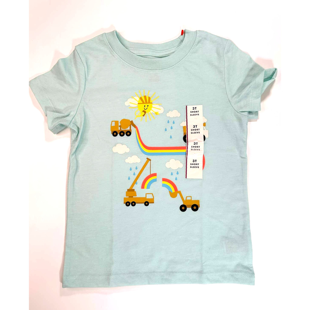 Cat & Jack Boy's Tee - Cement Truck, 3T